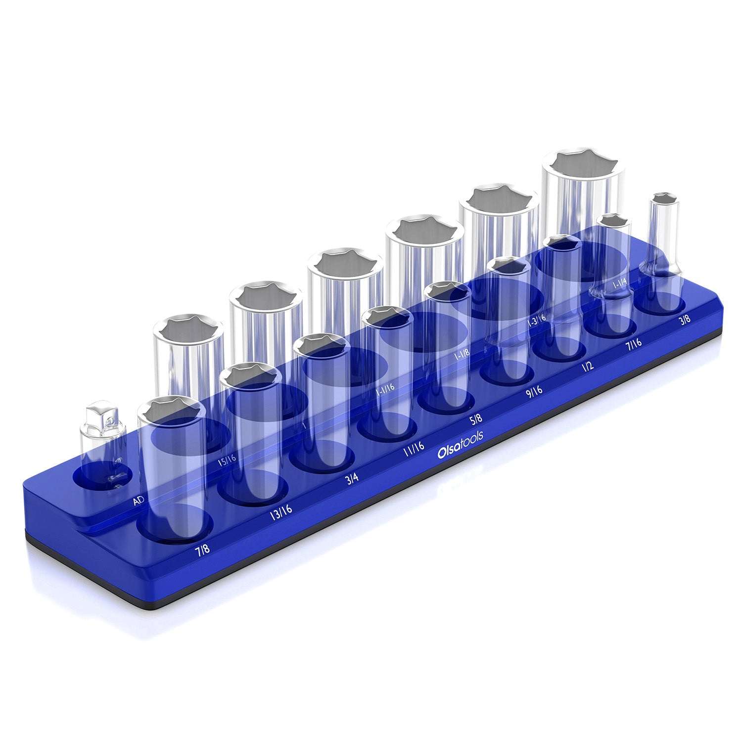 2-Row Magnetic Socket Holders for Click Torque Wrench 1/2 Drive - Shopthatapp.ca