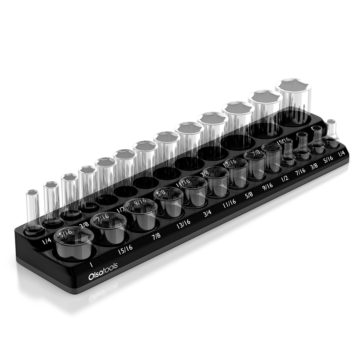 2-Row Magnetic Socket Holders