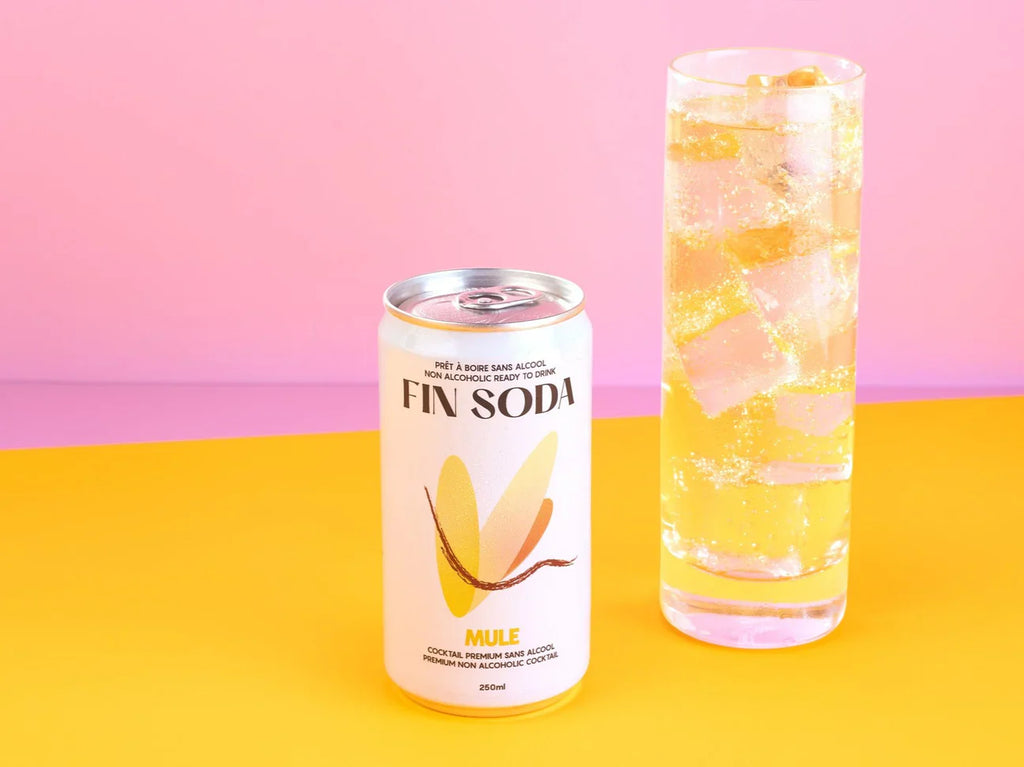 Fin Soda Ginger Mule - Refreshing Ginger Beer Cocktail