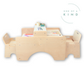 PAPAYA DOUBLE Montessori Table and Chair Set - Adjustable for Two - Shopthatapp.ca
