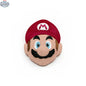 Red mushroom-shaped bath bomb called Mystic Shroom Red by The Bomb Bar Canada, inspired by Mario characters, with vibrant colors.