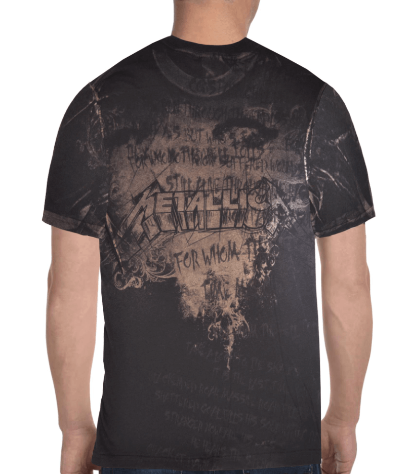 Metallica - Ride The Lightning Chair Black T-Shirt - Www.Shopthatapp.ca