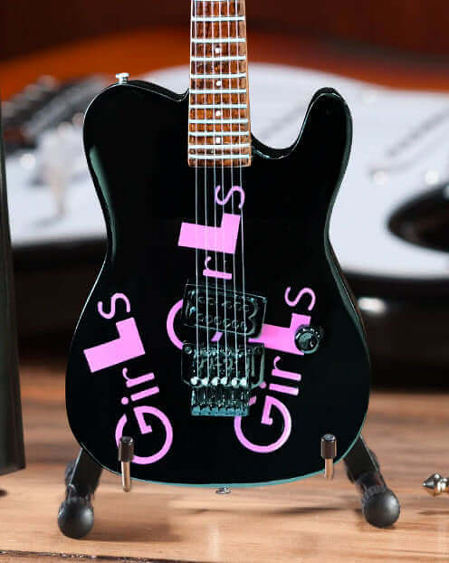 Signature Black Mick Mars Girls, Girls, Girls Mini Guitar - Www.Shopthatapp.ca