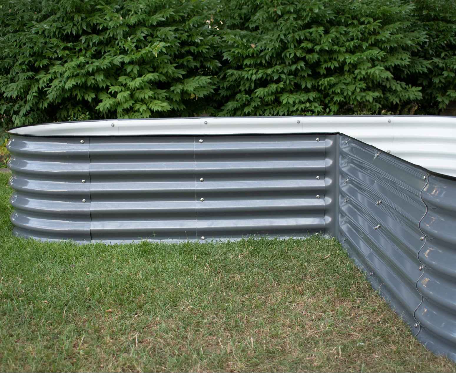 17" Tall L-Shape Garden Bed Kit