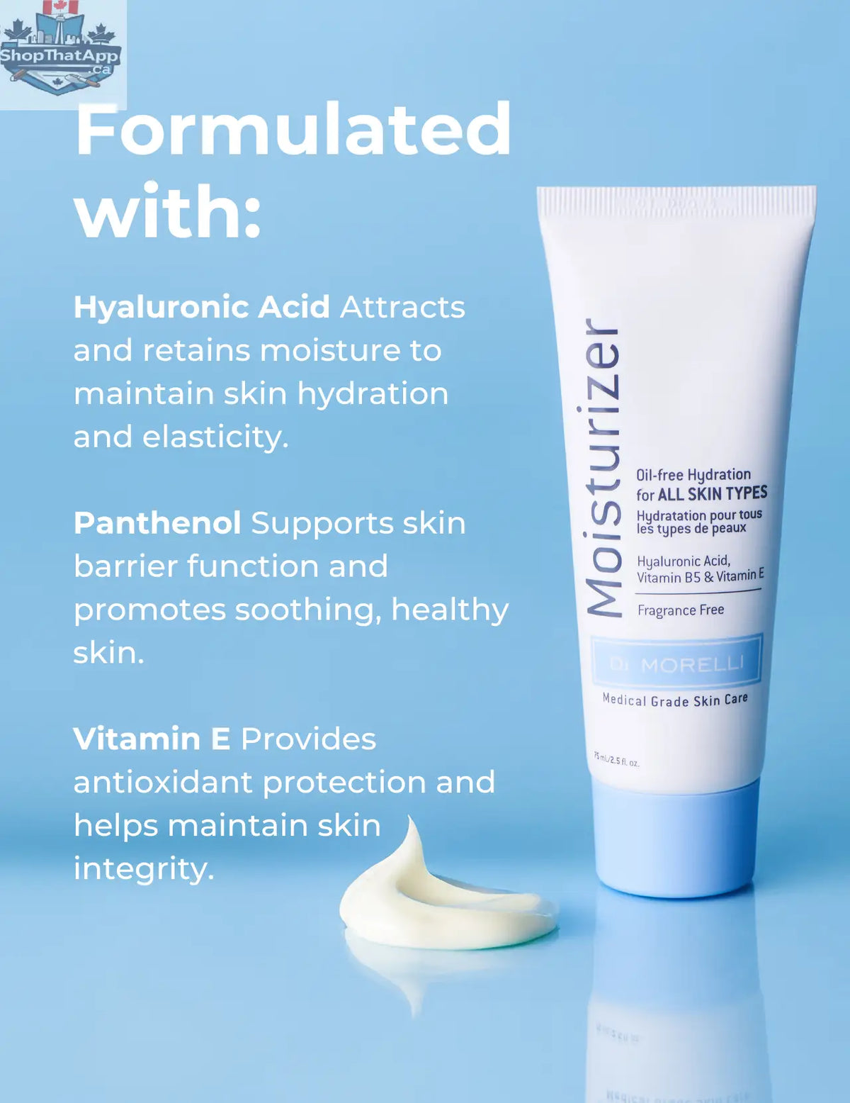 Moisturizer for All Skin Types - Shopthatapp.ca