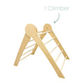 CRANBERRY CLIMBER - Montessori Wooden Triangle Climber for Kids - Shopthatapp.ca