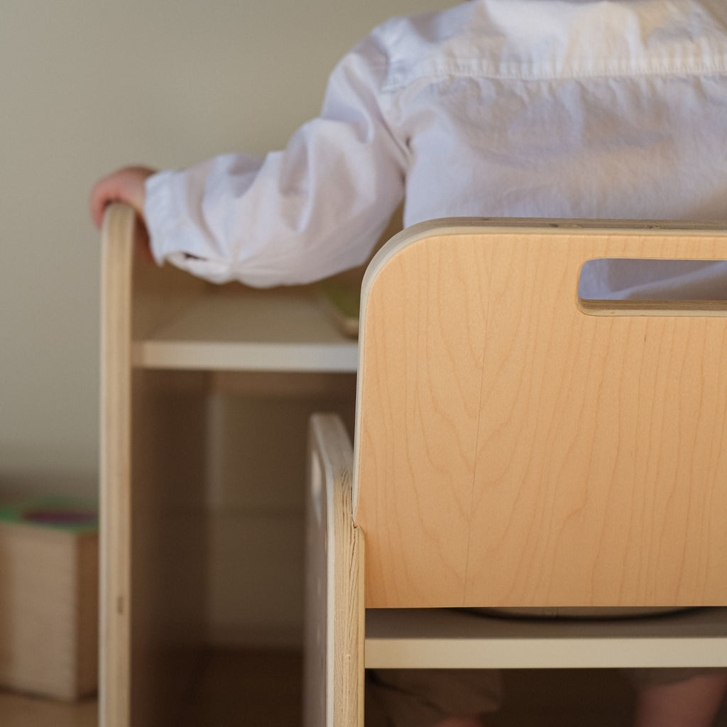 PAPAYA SET - Adjustable Height Montessori Table and Chair Set for Weaning - Shopthatapp.ca