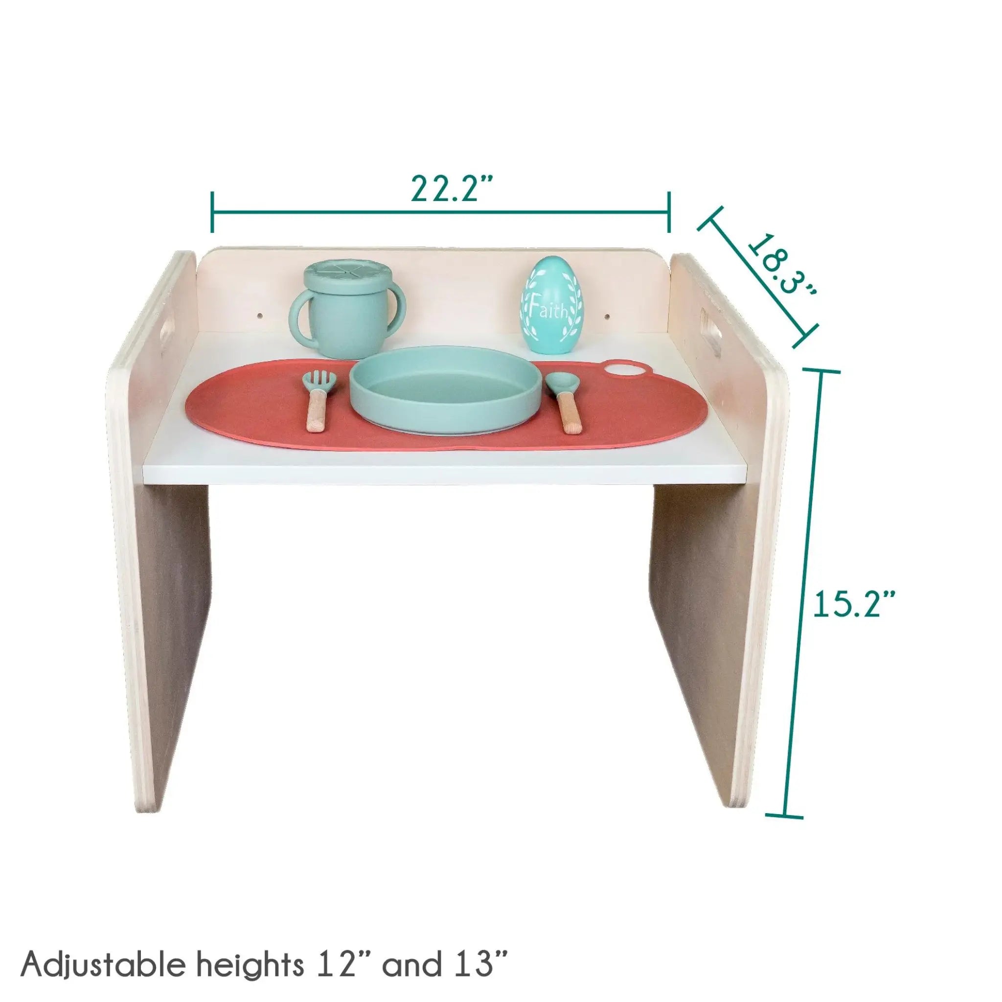 PAPAYA SET - Adjustable Height Montessori Table and Chair Set for Weaning - Shopthatapp.ca