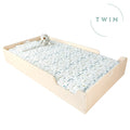 APPLE TWIN - Montessori Floor Bed with Rails - Shopthatapp.ca