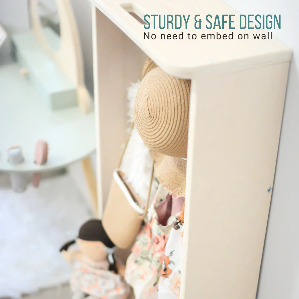 MANGO Montessori Coat Rack - Stylish Cubby Design for Kids - Shopthatapp.ca