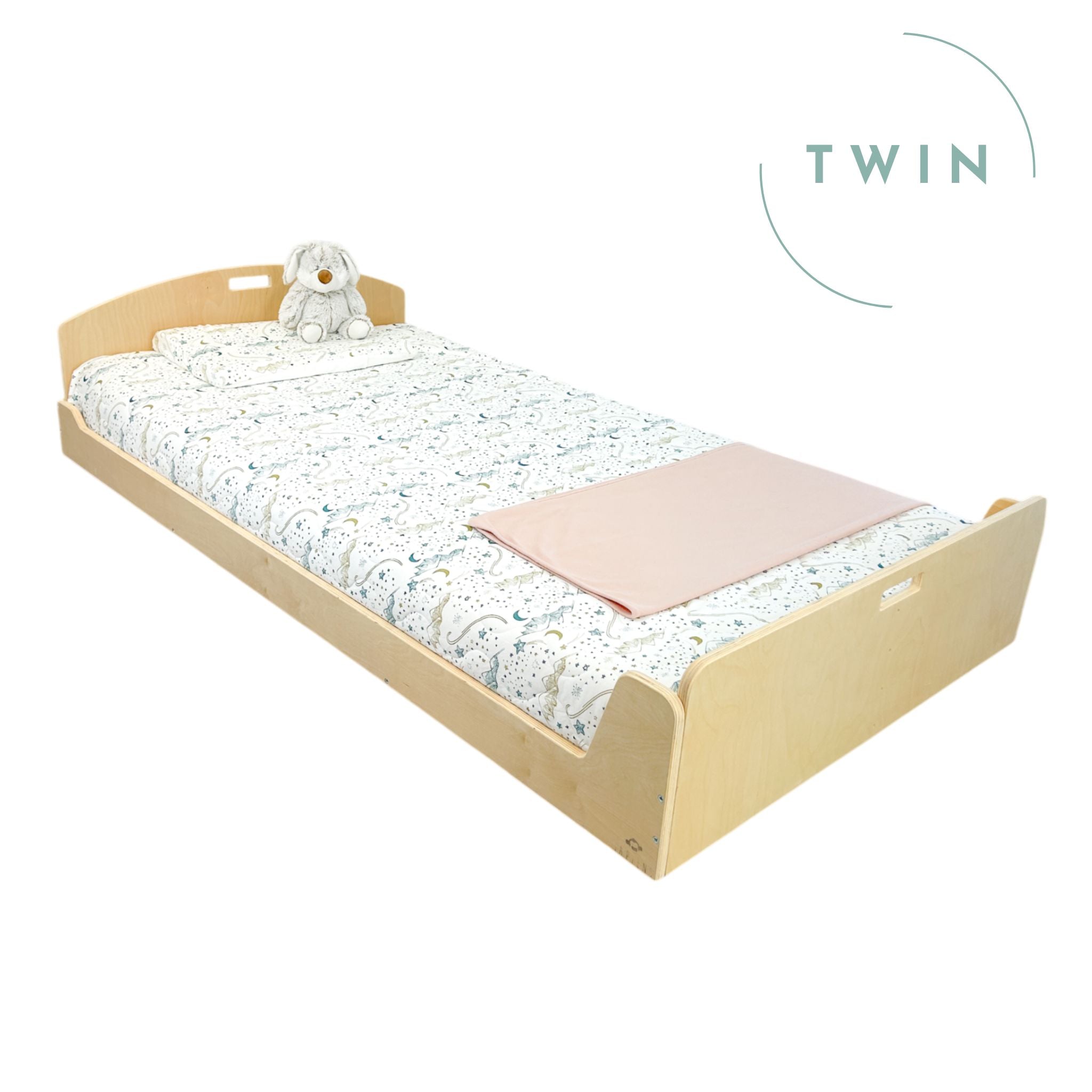 CHERRY TWIN - Montessori Floor Bed - Shopthatapp.ca