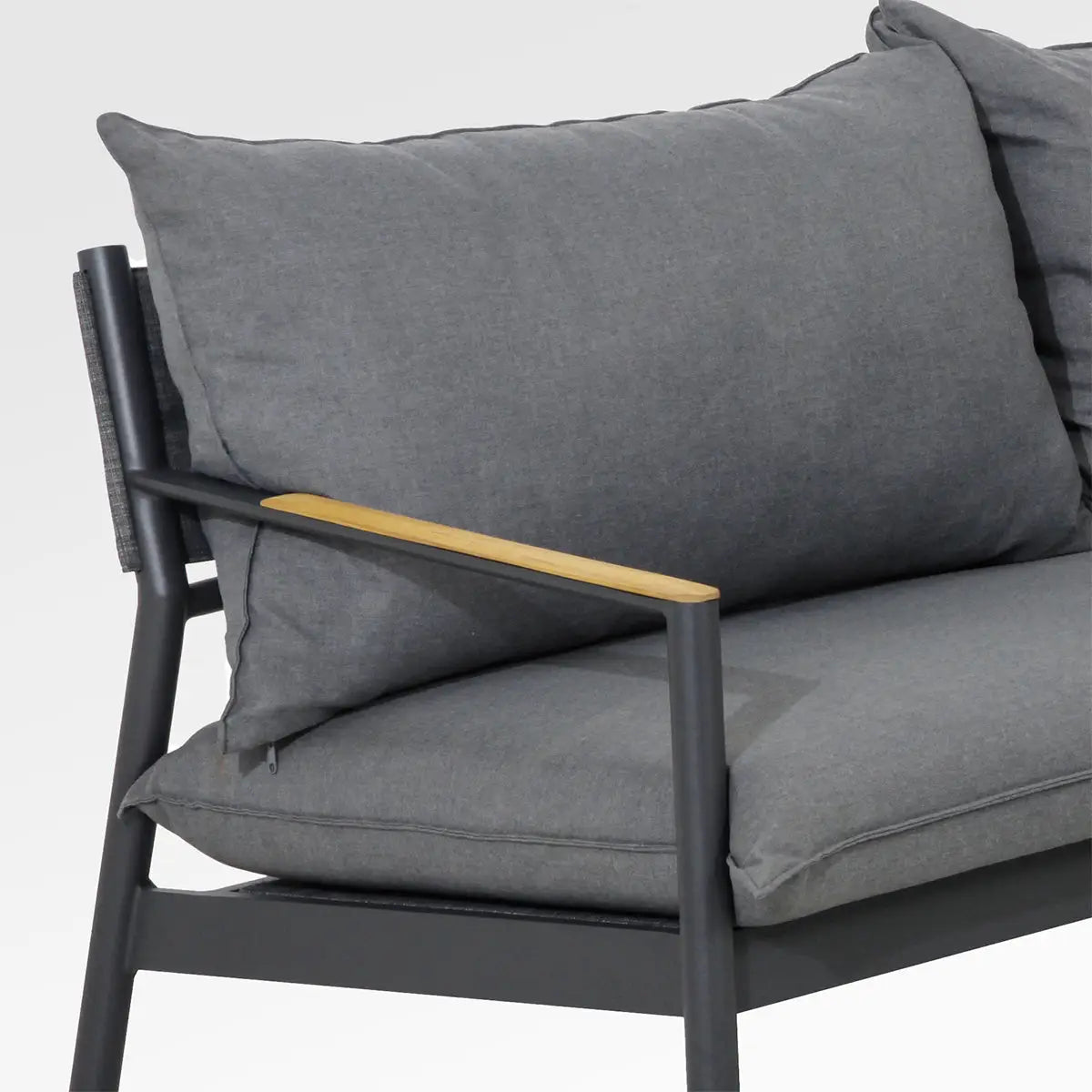Enclover Monti sectional sofa in 5-seater configuration with plush cushions and modern design, perfect for stylish living rooms.