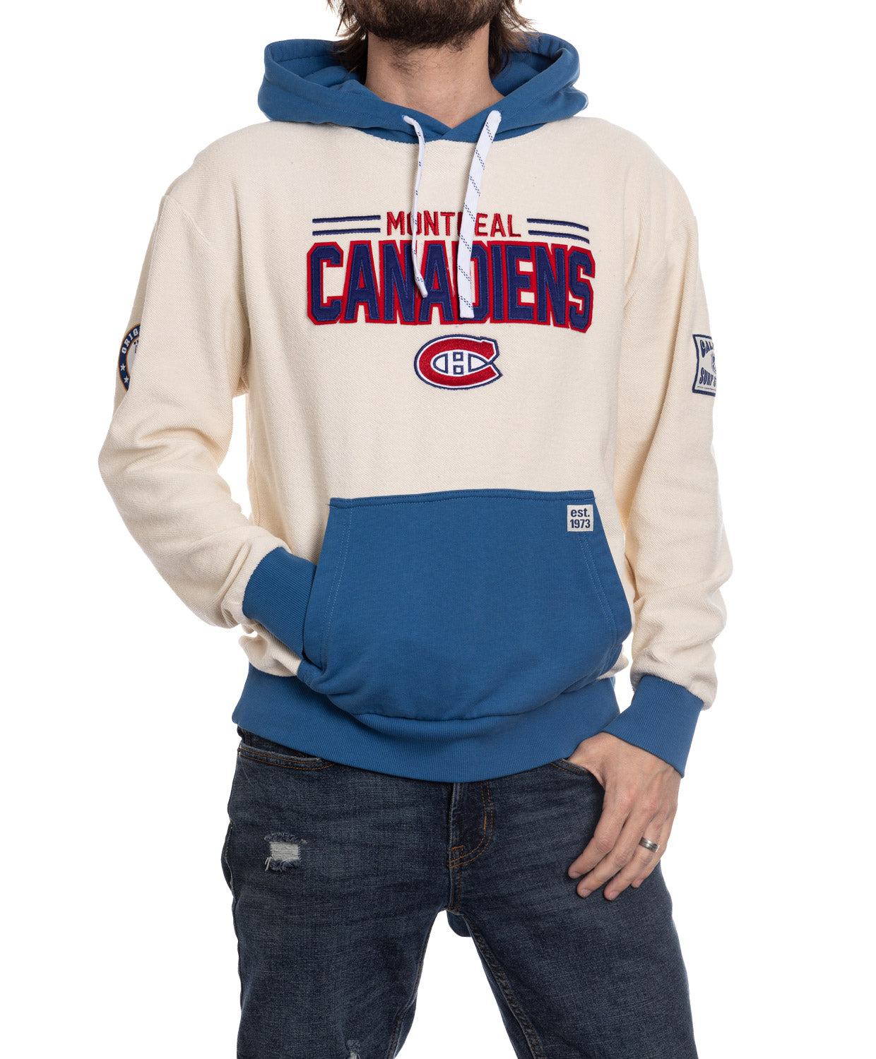 Montreal Canadiens NHL Unisex Reverse Terry Retro Premium Hoodie - Shopthatapp.ca