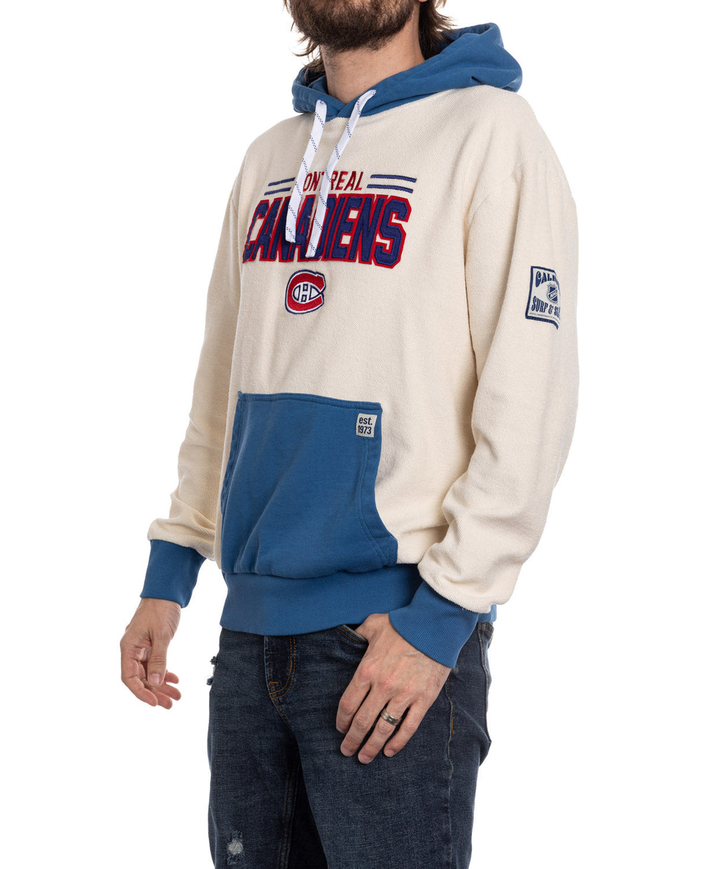 Montreal Canadiens NHL Unisex Reverse Terry Retro Premium Hoodie - Shopthatapp.ca