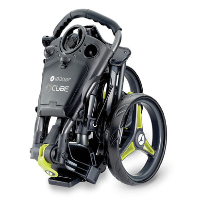 CUBE Compact Folding Golf Trolley | Quick 2‑Step Fold, Adjustable Handle, Parking Brake - Shopthatapp.ca