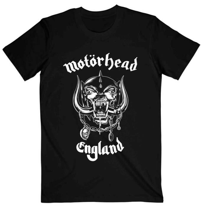 Motorhead England T-Shirt - Www.Shopthatapp.ca