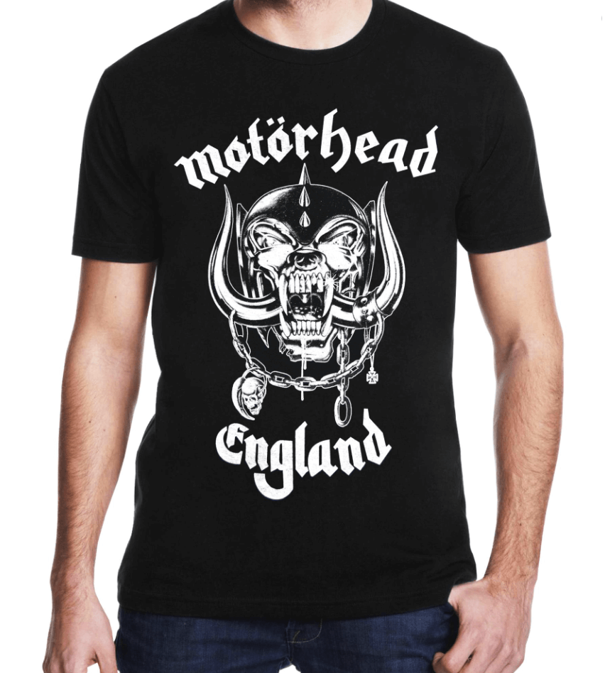 Motorhead England T-Shirt - Www.Shopthatapp.ca