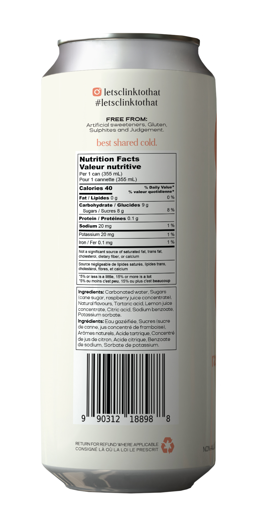 Clink Raspberry Limoncello Drink - Refreshing Flavor Experience