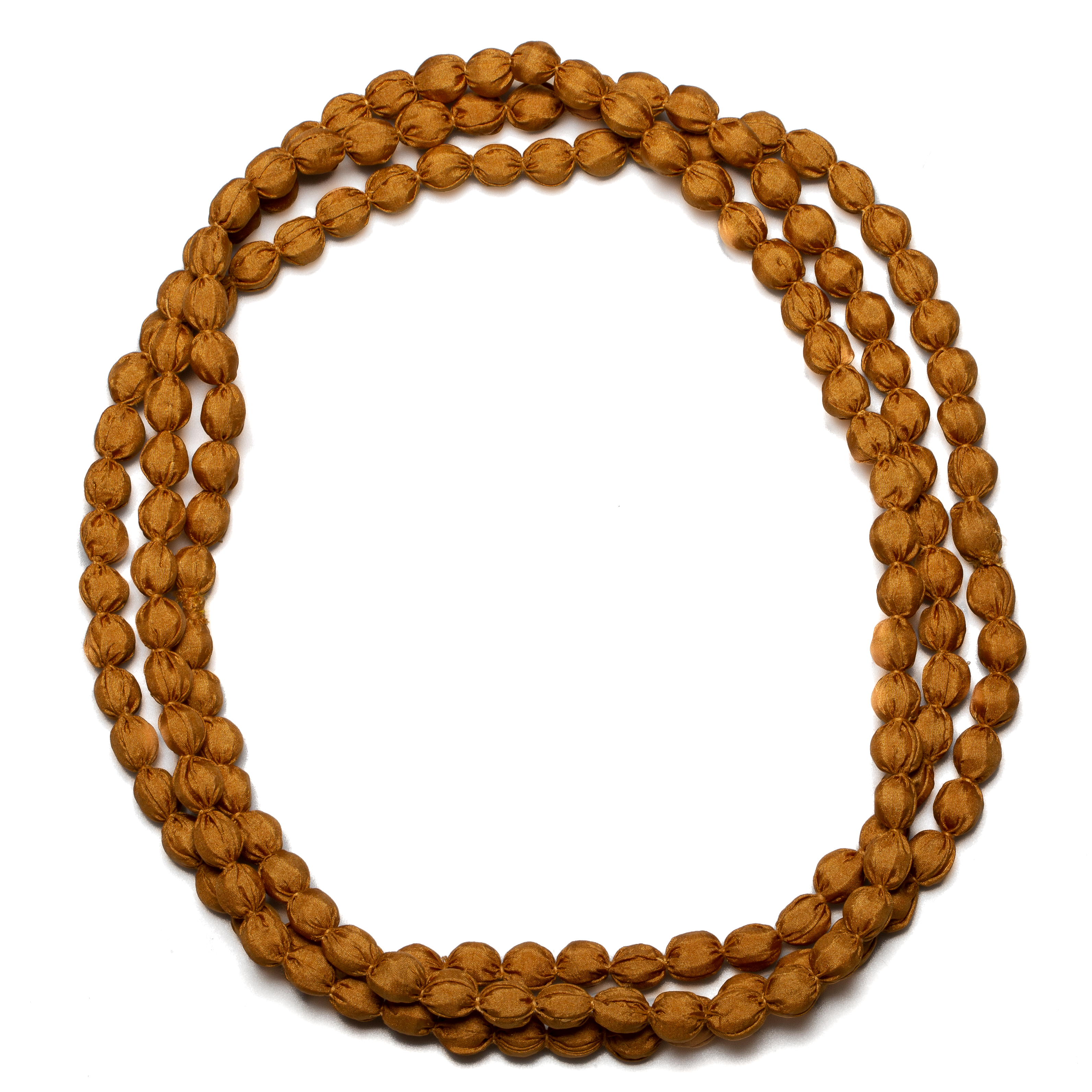 Extra Long Fabric Ball Necklace - Shopthatapp.ca