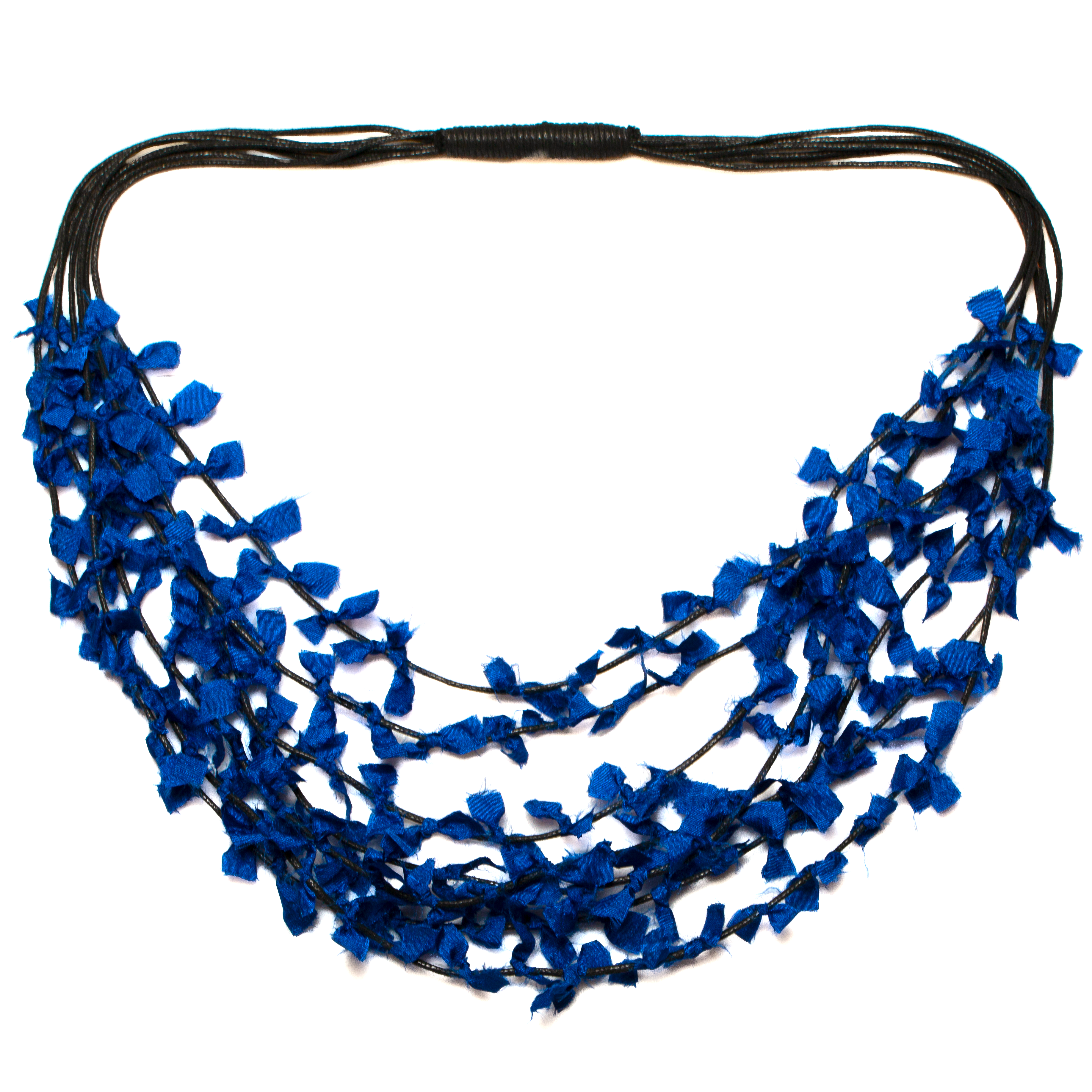 Multi Strand Fabric Necklace - Stylish and Versatile Multi Strand Necklace - Shopthatapp.ca