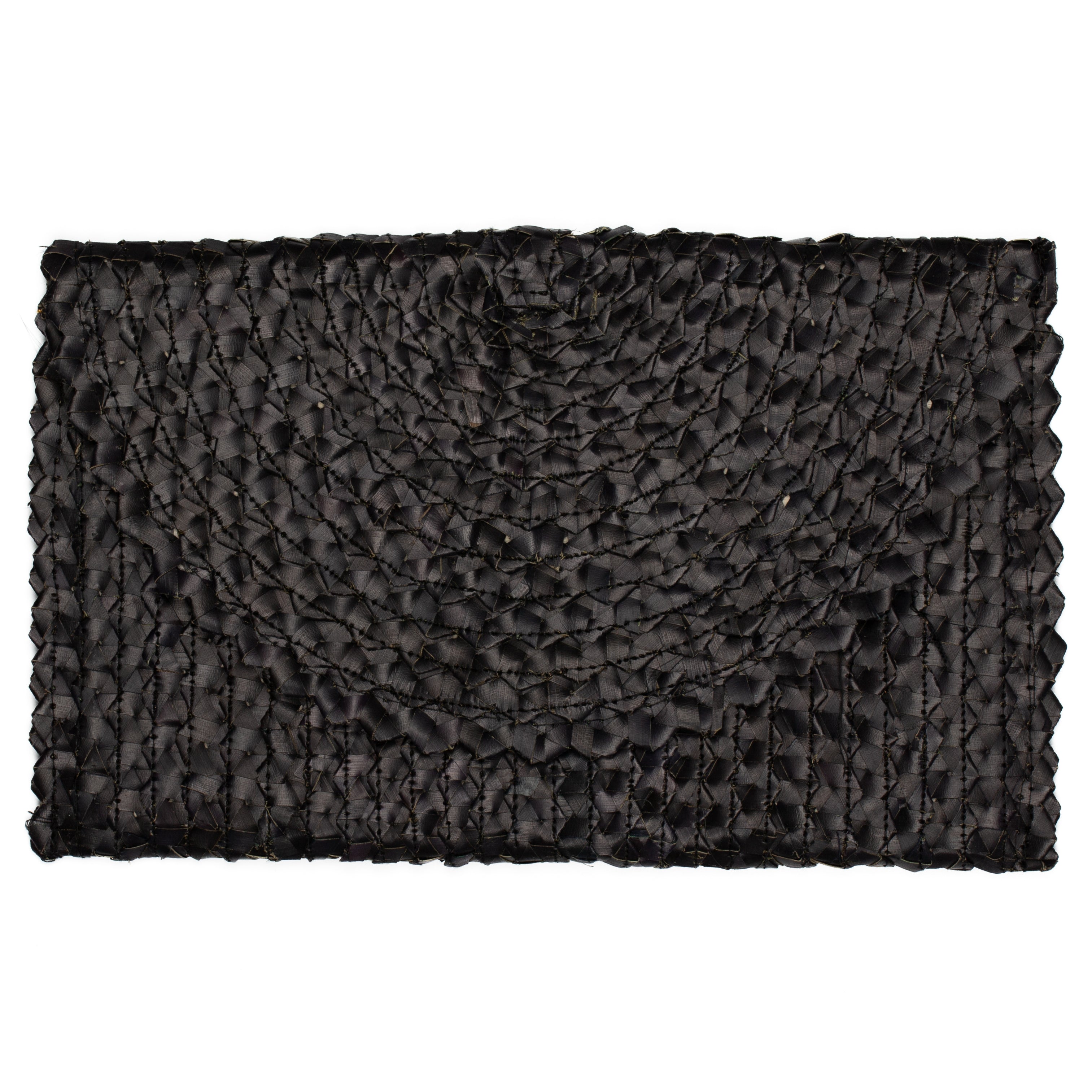 Pandan Leaf Clutch Purse - Black - Shopthatapp.ca