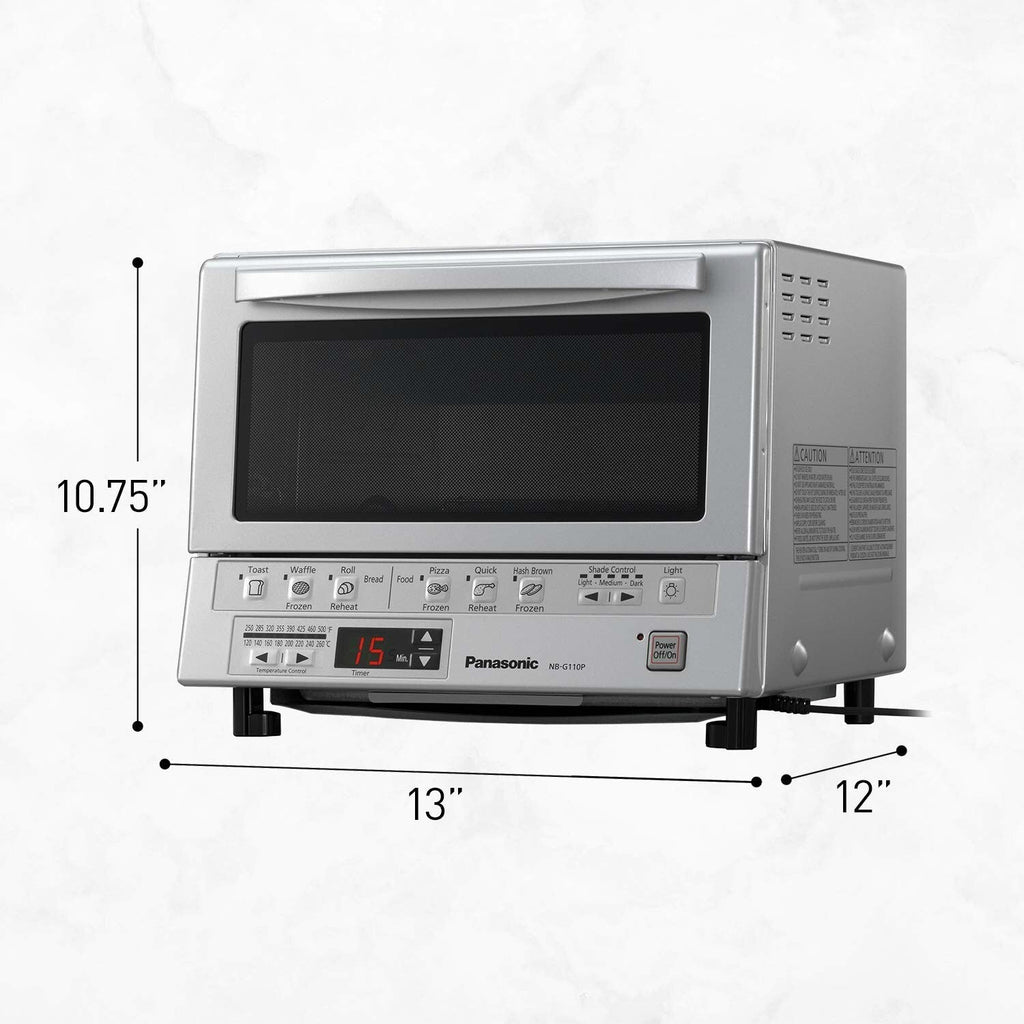 PANASONIC FlashXpress Double Infrared Toaster Oven - Refurbished with Home Essentials warranty - NB-G110P - Shopthatapp.ca