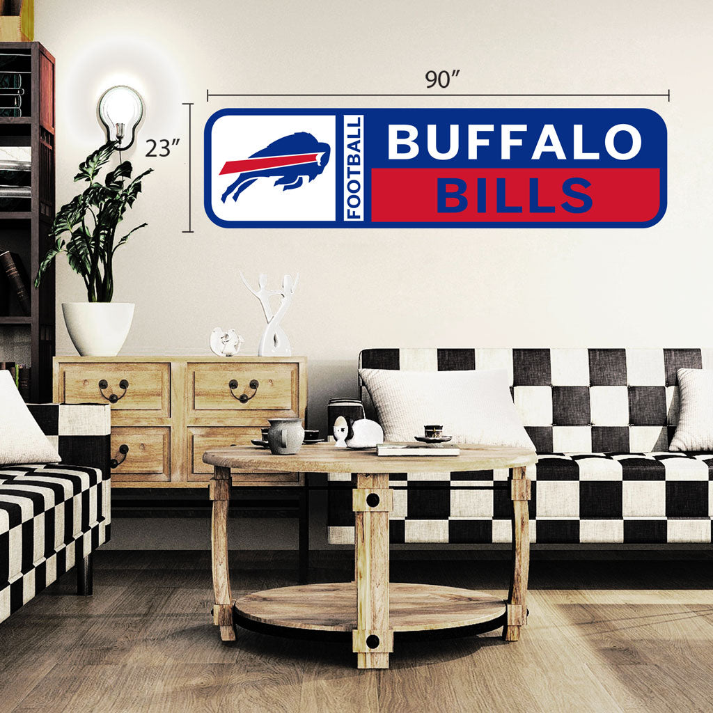 Buffalo Bills Decal - 23" x 90" - Www.Shopthatapp.ca