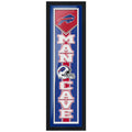 Buffalo Bills Art - 6" x 22" Man Cave Frame - Www.Shopthatapp.ca