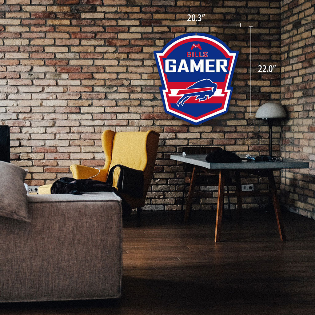 Buffalo Bills Sign - 22" Gamer - Www.Shopthatapp.ca
