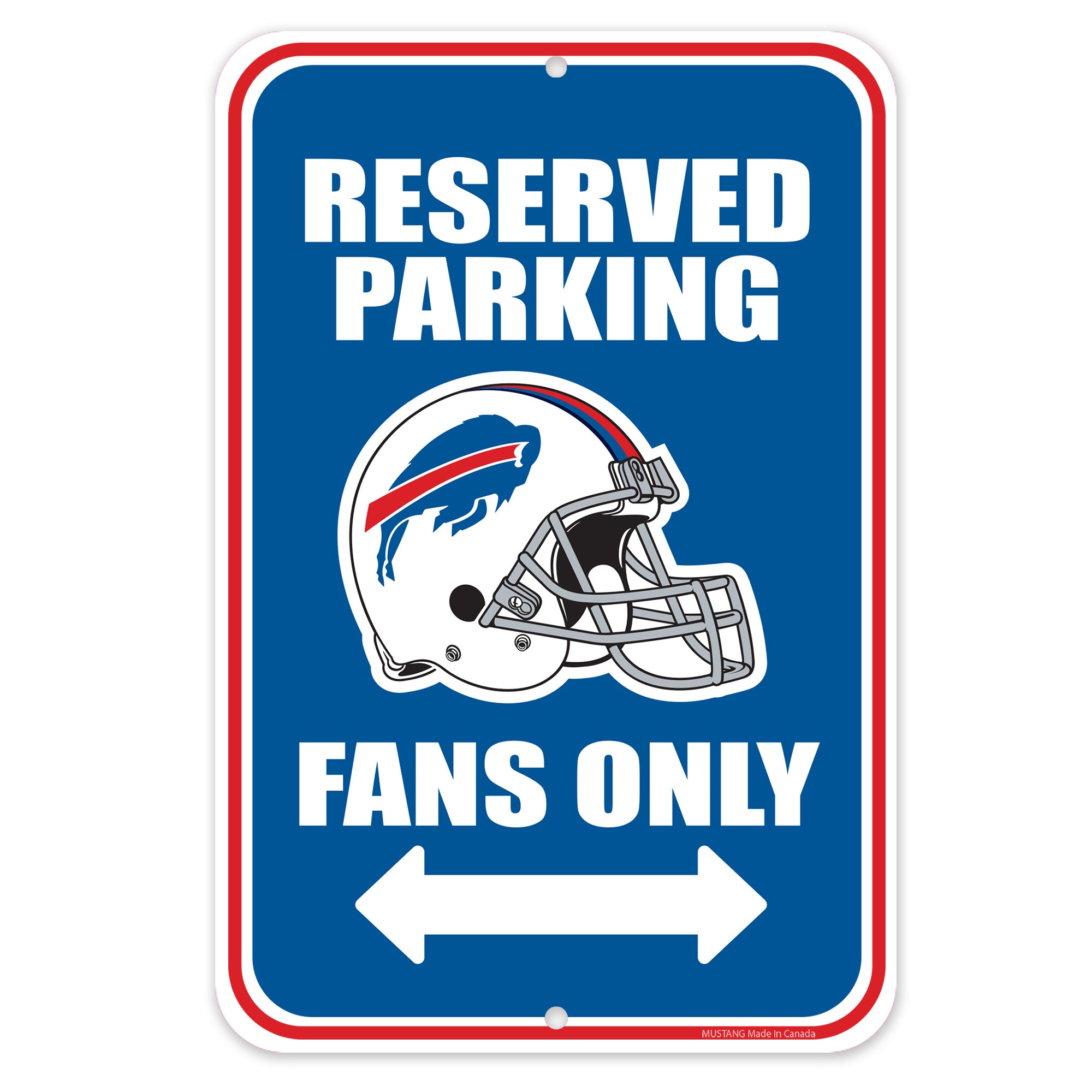 Buffalo Bills Parking Sign - 10" x 15" - Www.Shopthatapp.ca