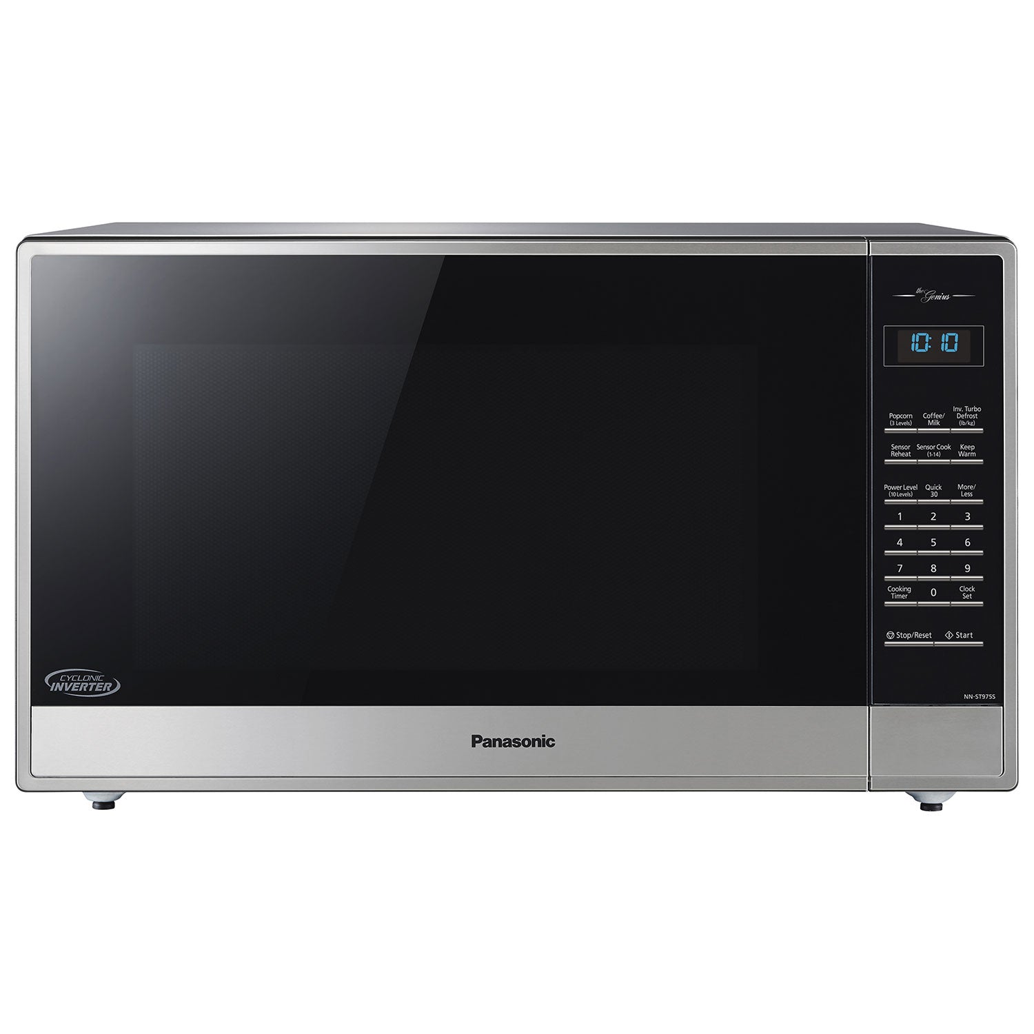 PANASONIC NNST975S 2.2 CU FT Stainless Steel Genius Microwave - Refurbished with Home Essentials warranty - Shopthatapp.ca