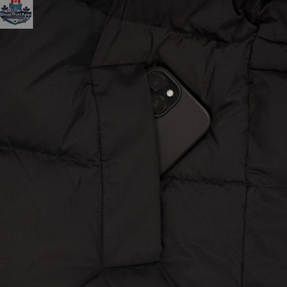 Northern Sun Pantone puffer down jacket, stylish and warm outdoor jacket with quilted design and vibrant color palette.