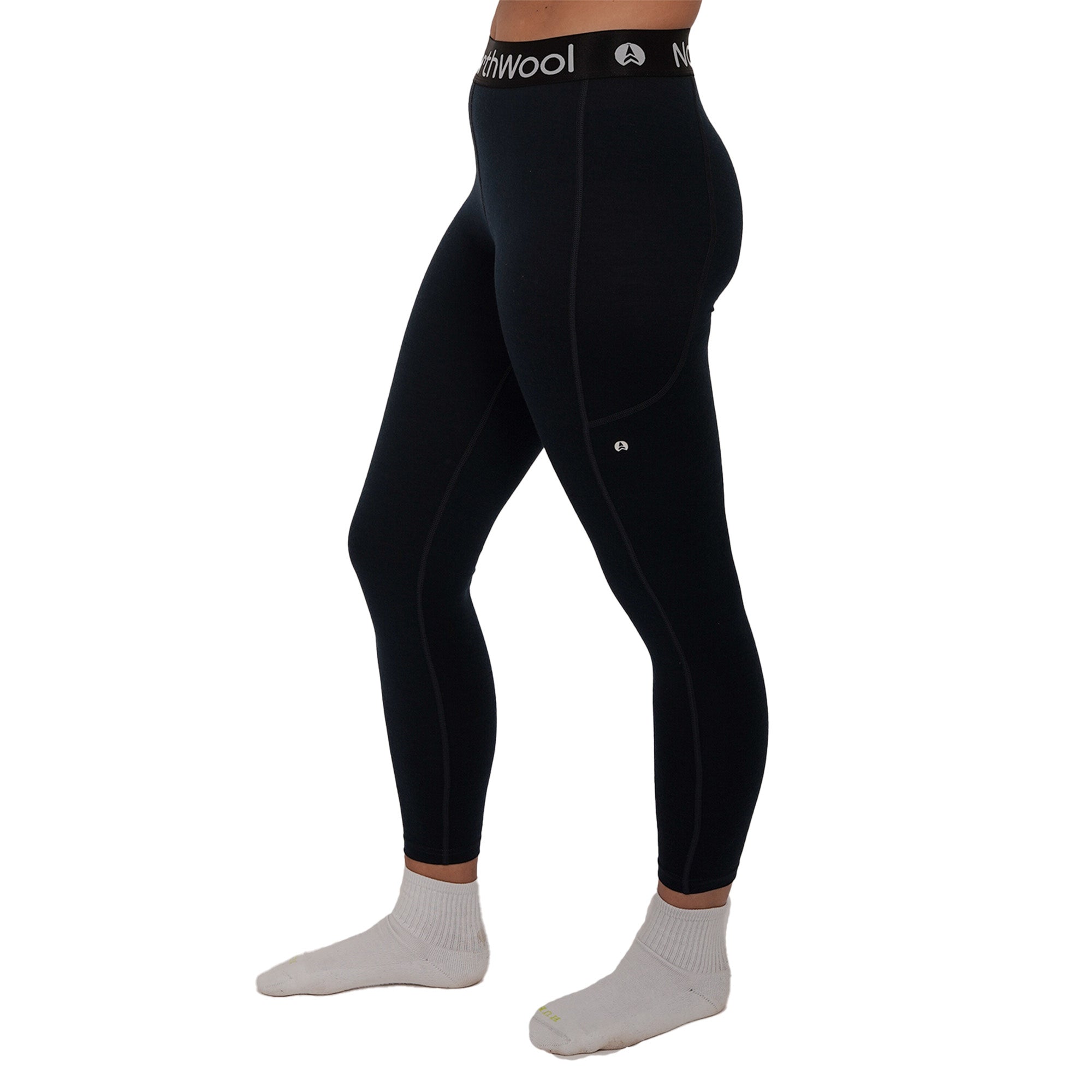 NorthWool Women's Merino Blend Leggings — Heavyweight