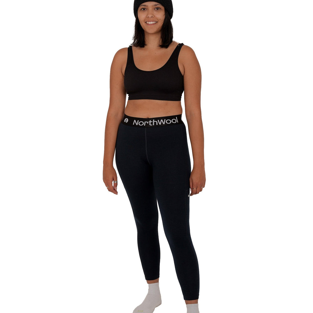 NorthWool Women's Merino Blend Leggings — Heavyweight
