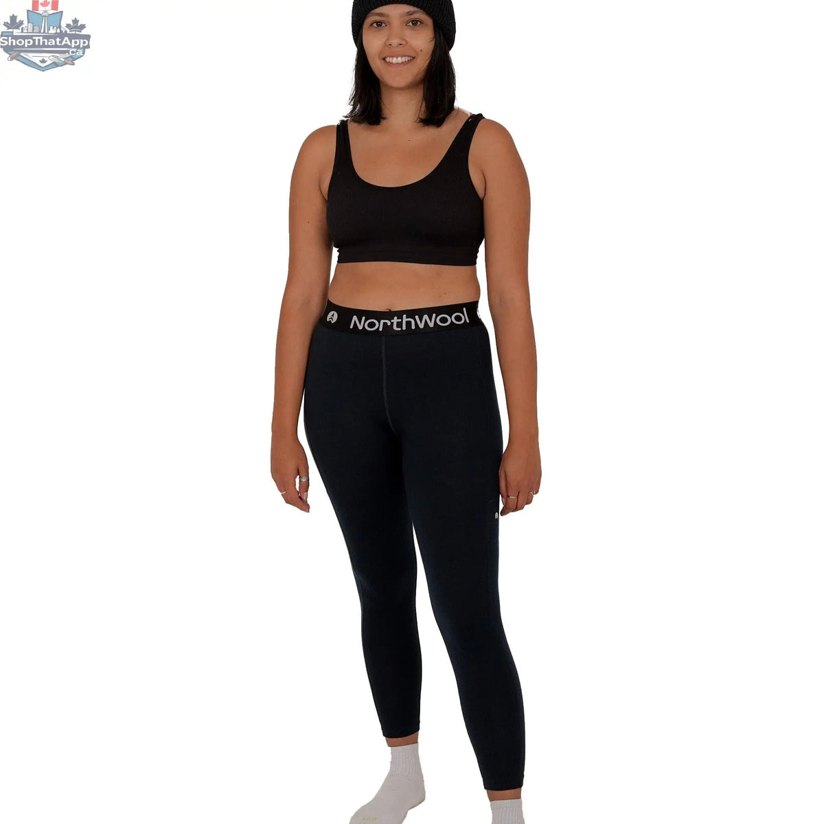 NorthWool Women's Merino Blend Leggings — Heavyweight - Shopthatapp.ca