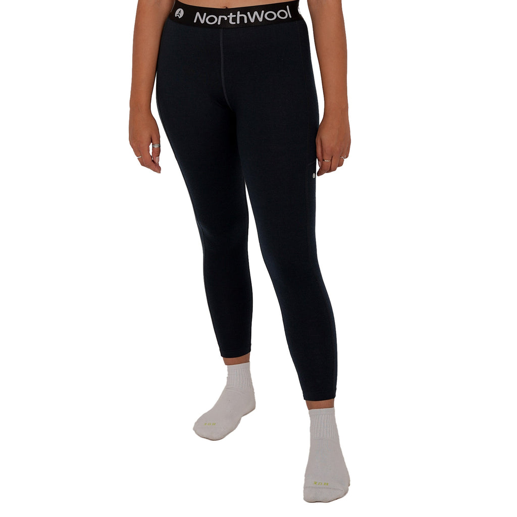 NorthWool Women's Merino Blend Leggings — Heavyweight