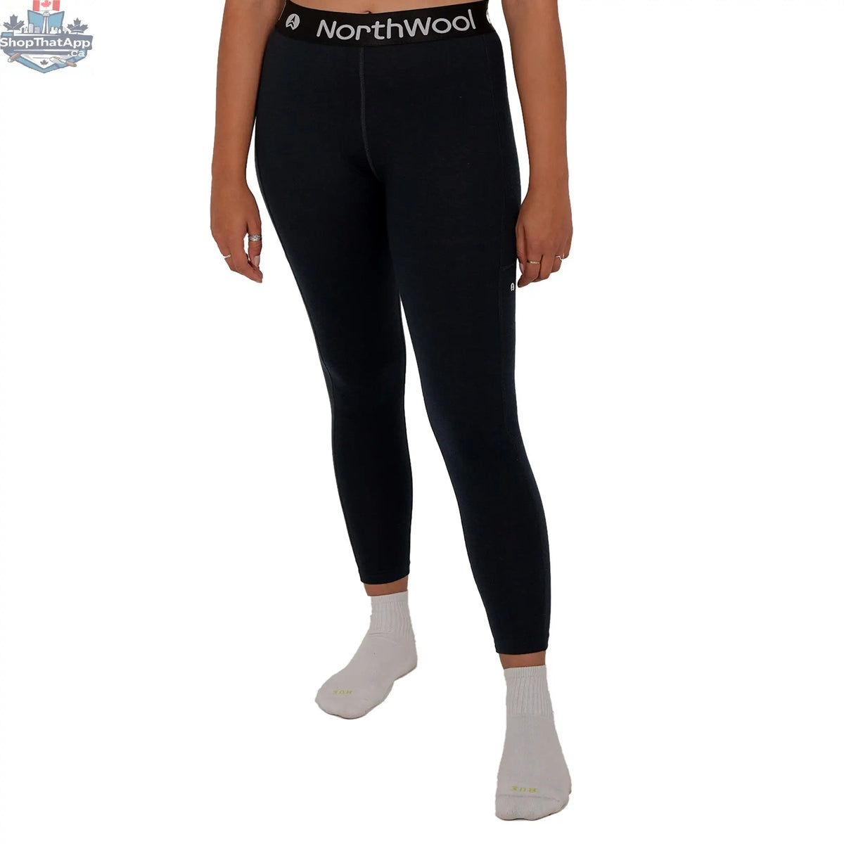 NorthWool Women's Merino Blend Leggings — Heavyweight - Shopthatapp.ca