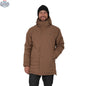 Northern Sun Crow's waterproof parka showing a durable, insulated design ideal for cold, wet weather protection.