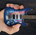 New York Rangers 10“ Collectible Mini Guitar - Www.Shopthatapp.ca