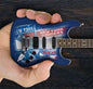 Mini New York Rangers collectible guitar by Little Guitars, 10-inch size, featuring team logo and design for fans.