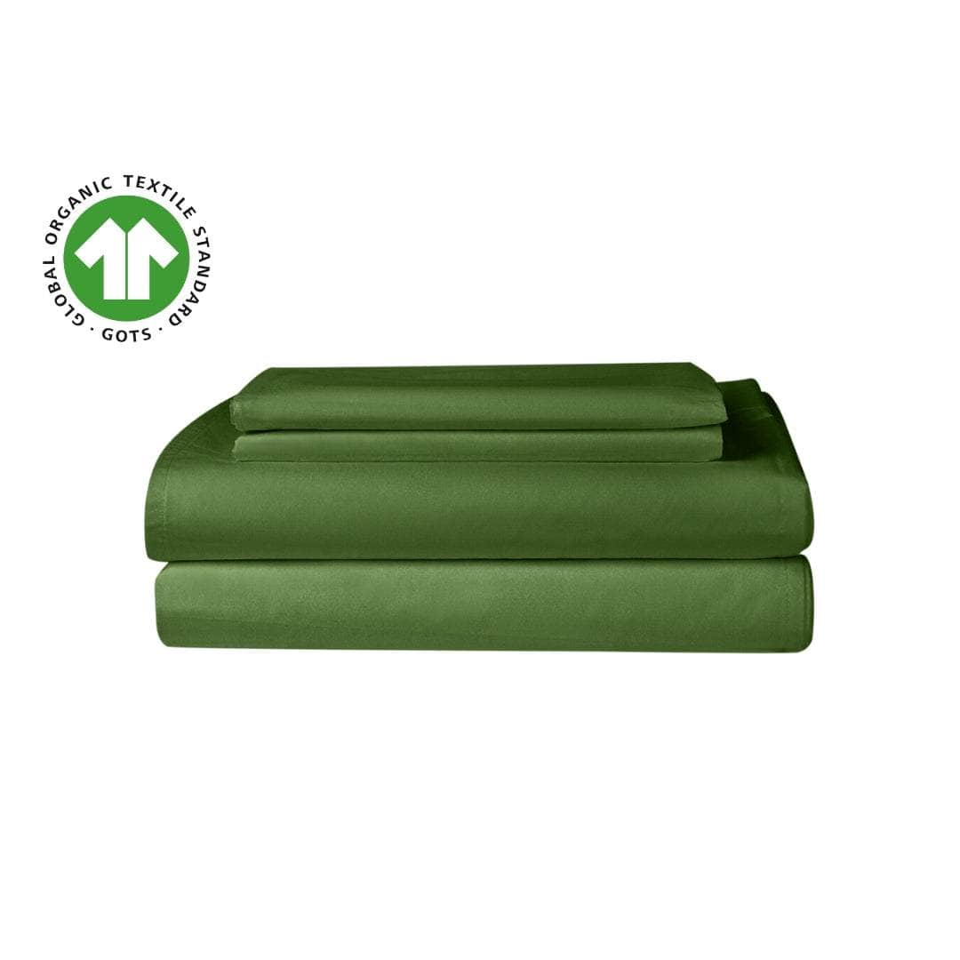 Essential Organic Percale Collection Sheet Set - Www.Shopthatapp.ca