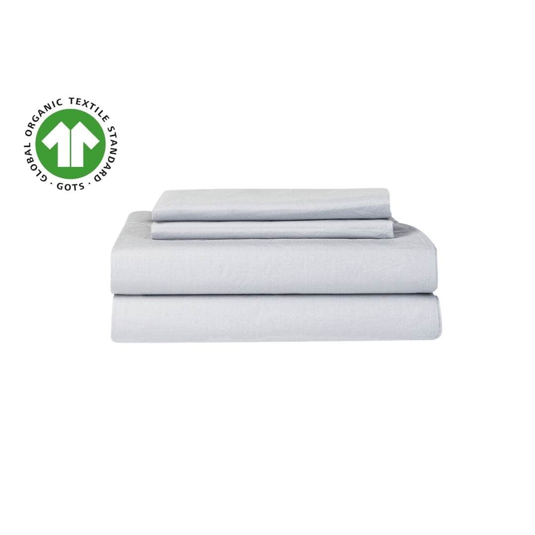 Essential Organic Percale Collection Sheet Set - Www.Shopthatapp.ca