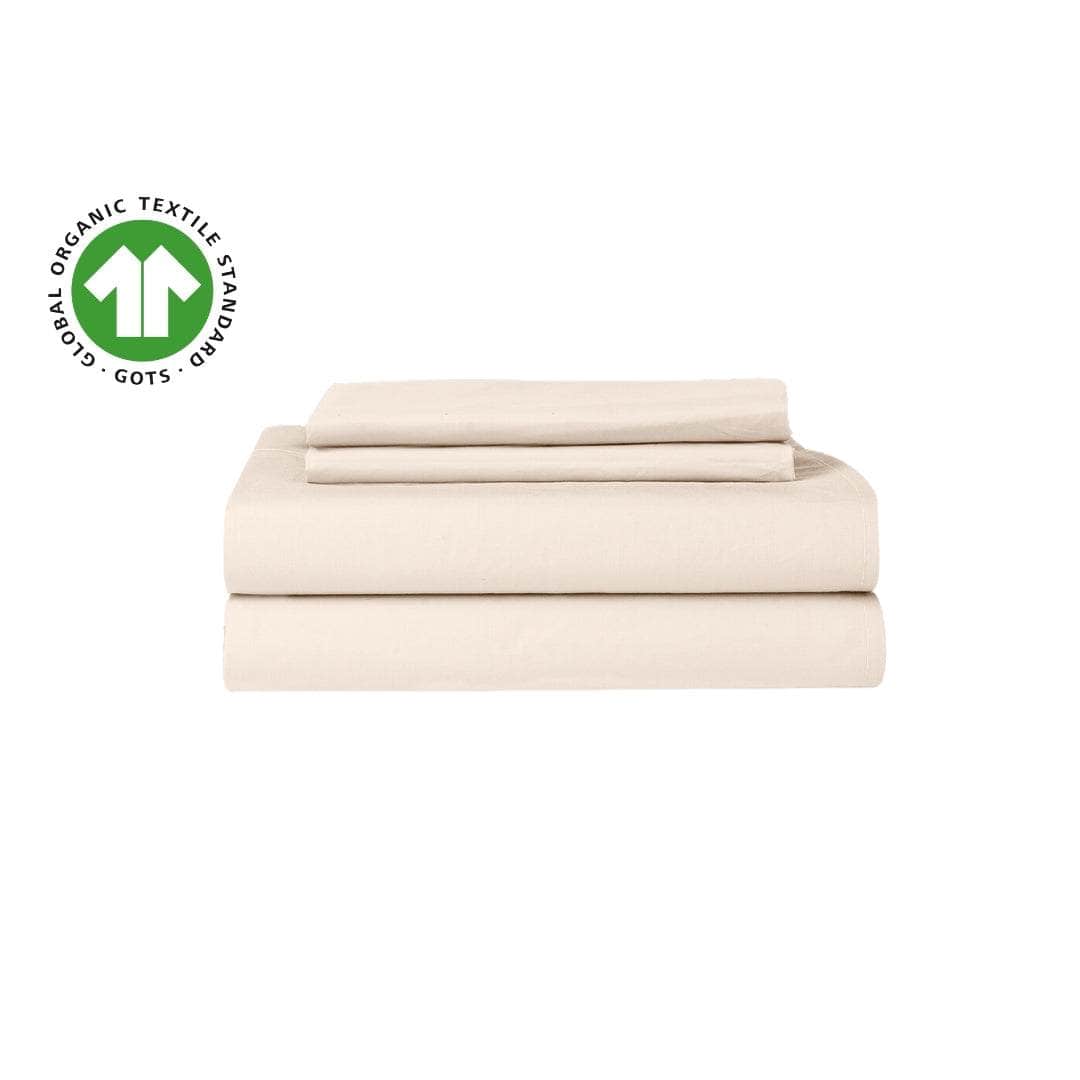 Essential Organic Percale Collection Sheet Set - Www.Shopthatapp.ca