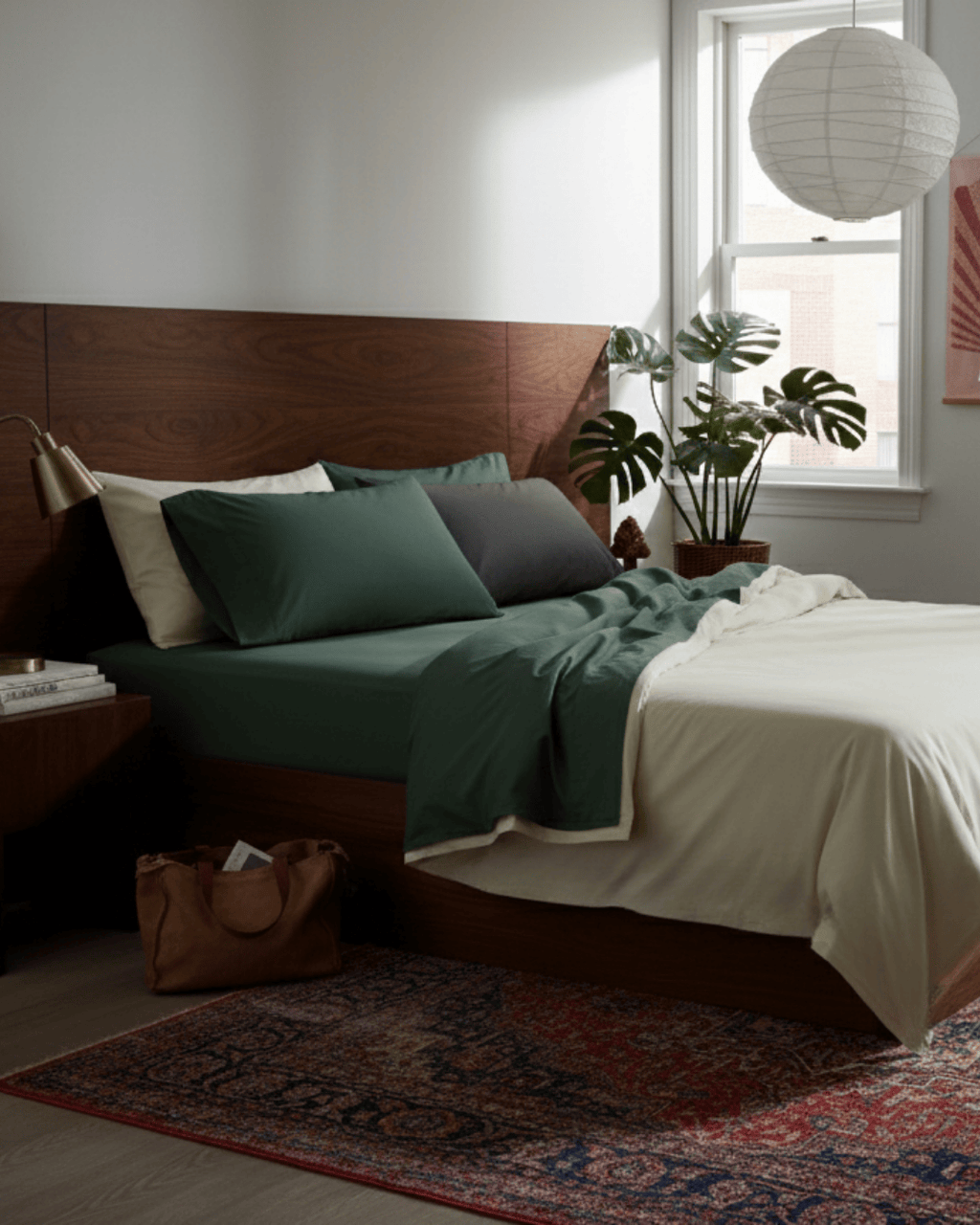 Refined Sateen Fitted Sheet - Luxurious Comfort for Your Bed - Shopthatapp.ca