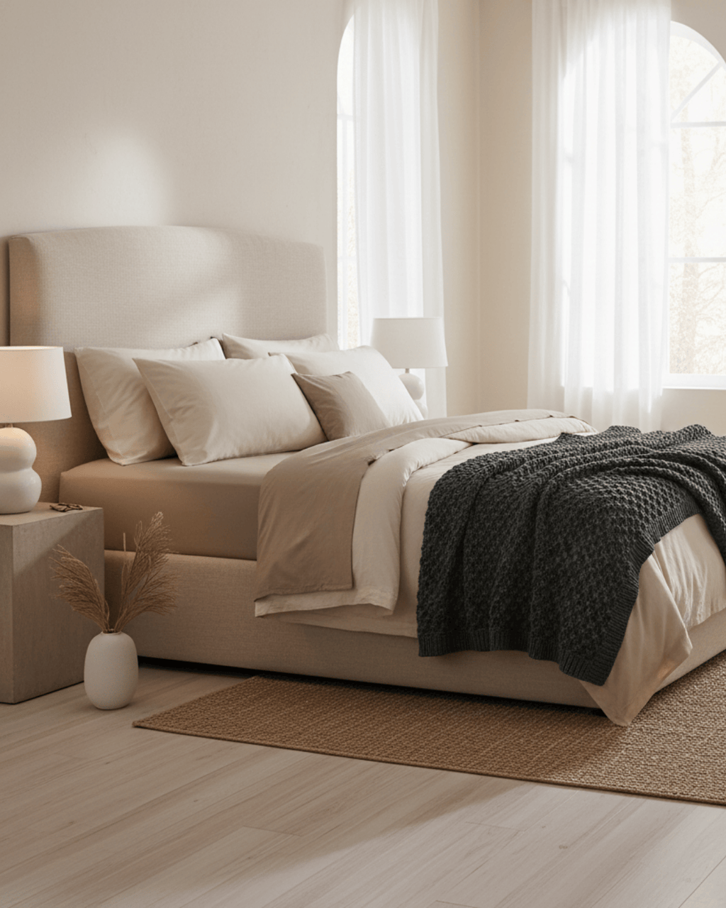 Refined Sateen Sheet Set - Luxurious Comfort for Your Bedroom - Shopthatapp.ca