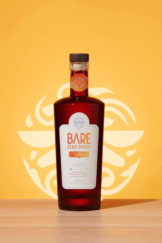 BARE Zero Proof Bourbon Whiskey - Enjoy the Flavor without the Alcohol