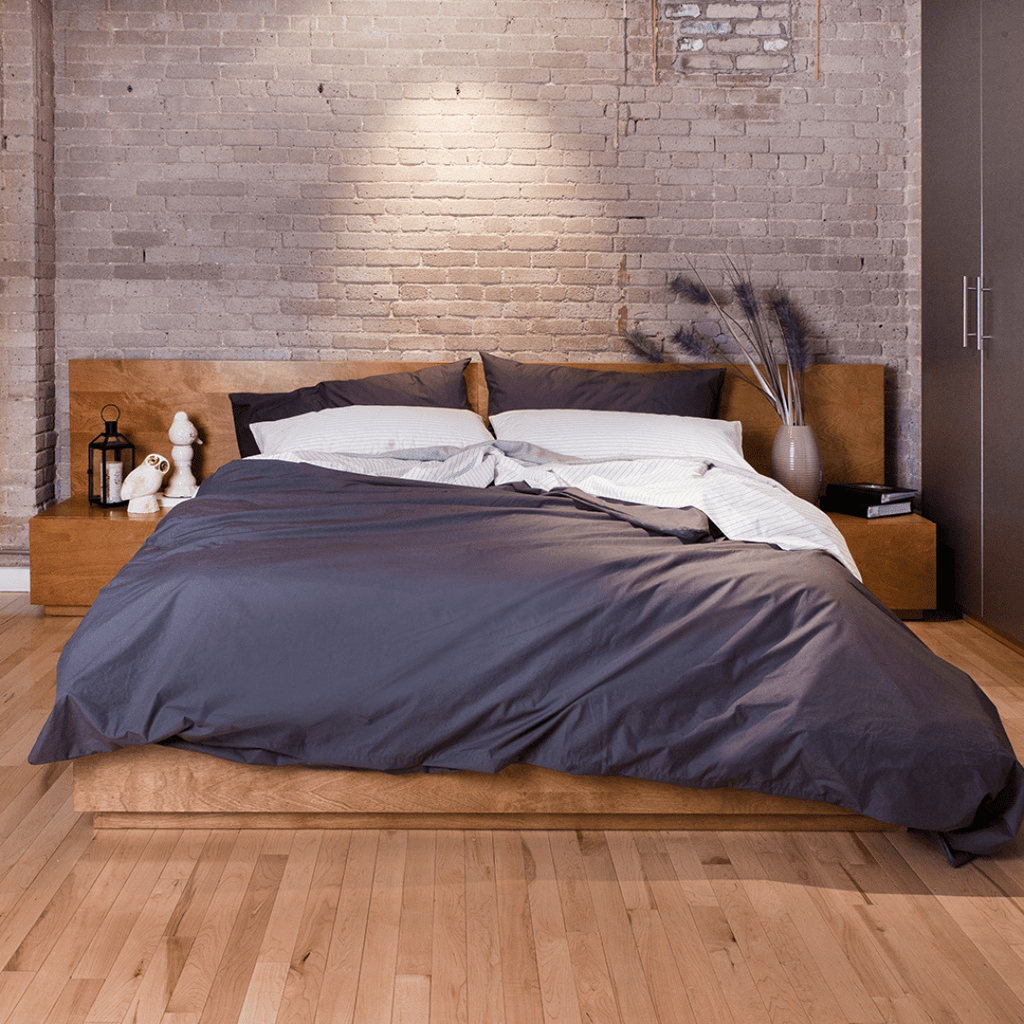 Essential Organic Percale Duvet Cover Set & Pillowcase Collection - Shopthatapp.ca