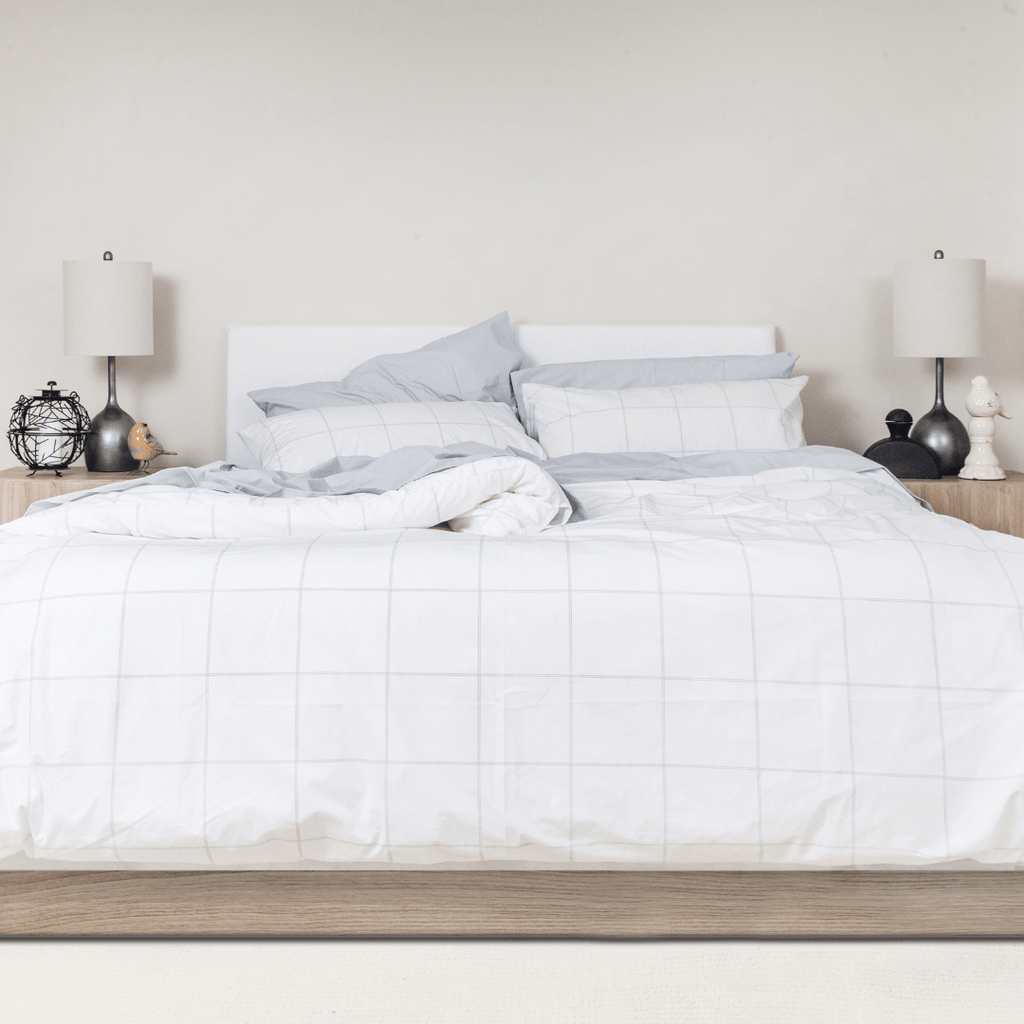 Essential Organic Percale Duvet Cover Set & Pillowcase Collection - Shopthatapp.ca