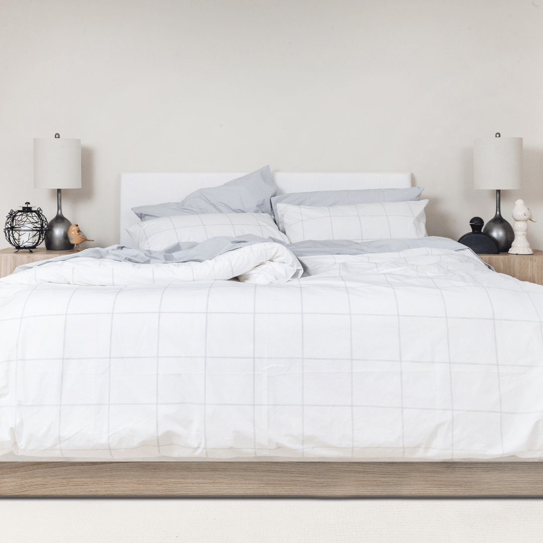 Essential Organic Percale Duvet Cover Set & Pillowcase Collection - Shopthatapp.ca