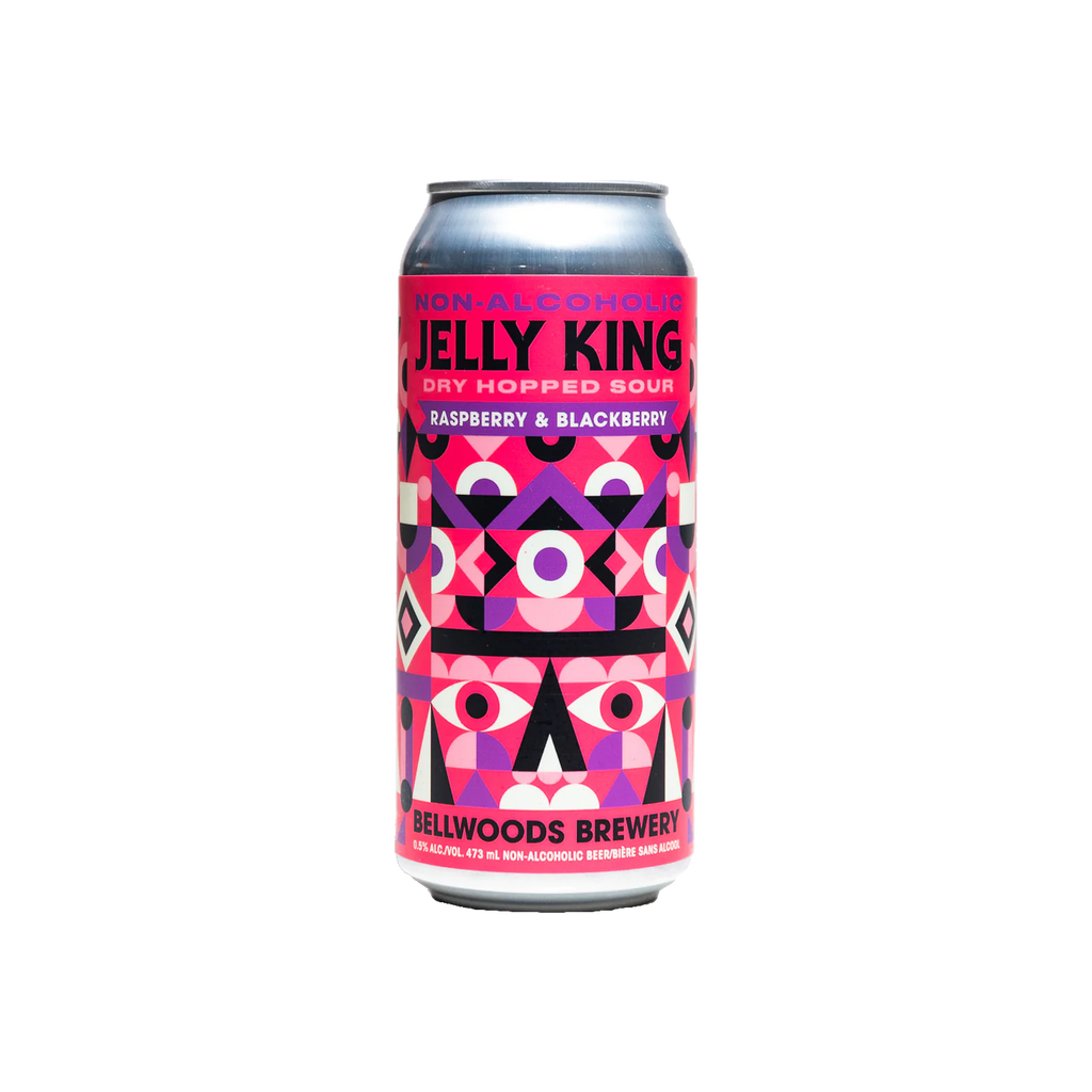 Bellwoods Jelly King Sour Raspberry Blackberry - Refreshing Sour Ale
